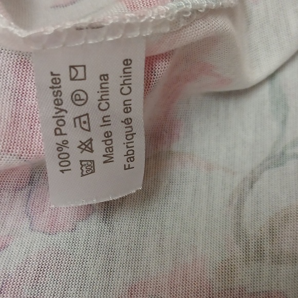 SHOW ME YOUR MUMU Floral Kimono Robe - Pink, Green, And White Size O/S - Picture 10 of 10